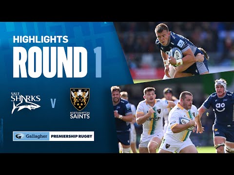 Sale v Northampton - HIGHLIGHTS | A Hard-Fought Victory! | Gallagher Premiership 2023/24