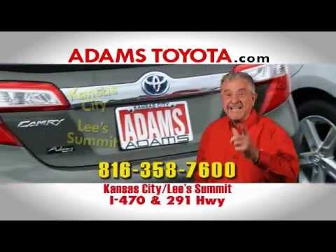 The Adams Toyota Lees Summit Inc dealership in Lees Summit, MO has a CARFAX available.