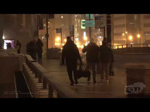 01-25-2021 Chicago, IL - Winter Storm Begins - Preparation - Crashes
