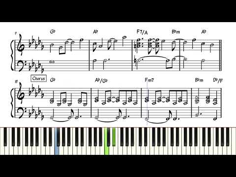 PEACHES PEACHES BOWSER SUPER MARIO BROS - PIANO TUTORIAL + PARTITURA FÁCIL  