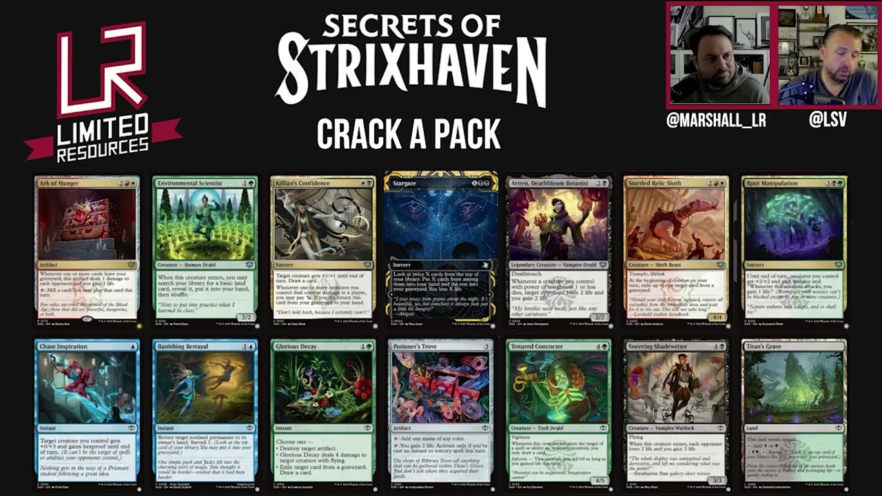 Limited Resources 852 – Secrets of Strixhaven Silverquill, Lorehold, and Sealed Strategy!