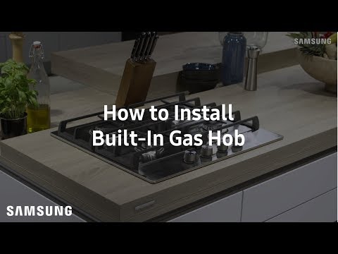 Samsung built in hob - installation guide