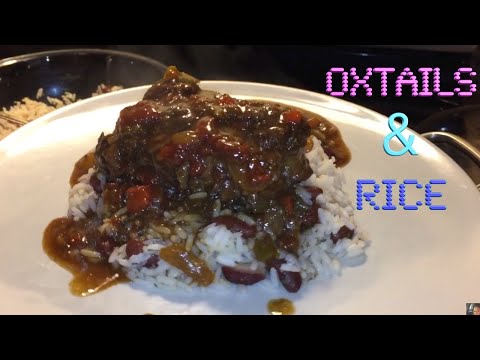 Oxtails and rice