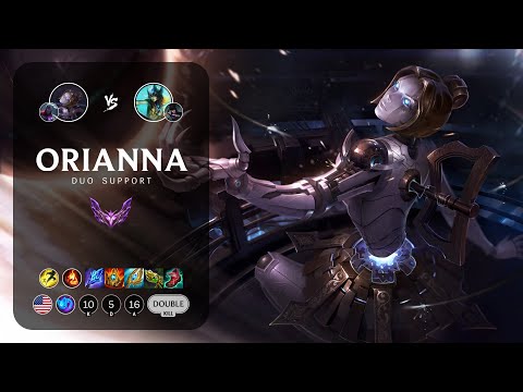 Orianna Support vs Nami - NA Master Patch 12.23