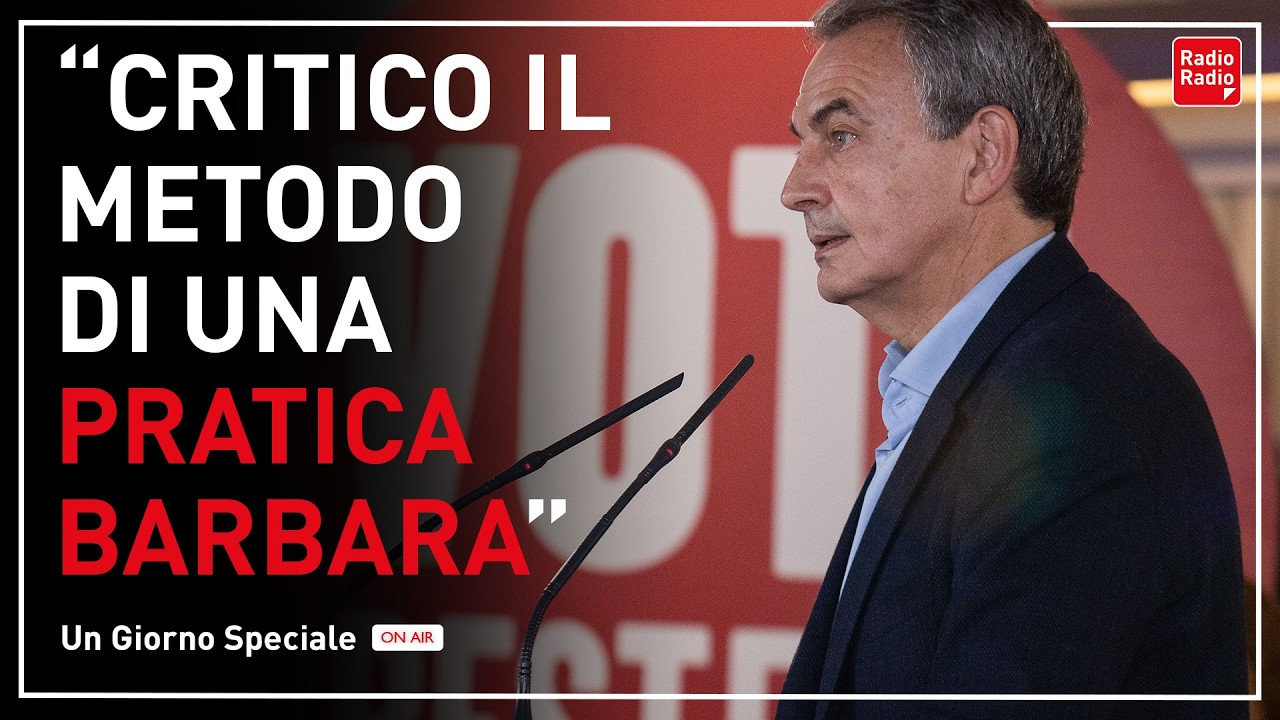 FABIO DURANTI SUL CASO ZAPATERO, IL CHIARIMENTO: "LA VERA NOTIZIA È LA MACCHINA DEL FANGO"