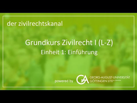 Folge 1: Einführung