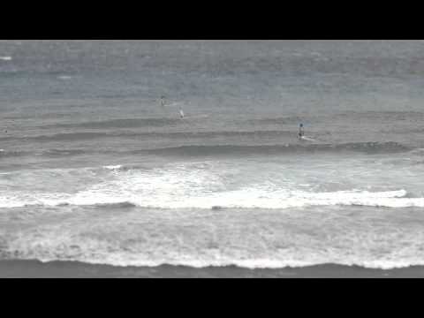 Windsurfers in Motion