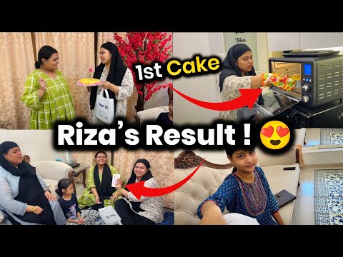 Riza ko diya Surprise | pehli baar cake banaya 🎂 ❤️