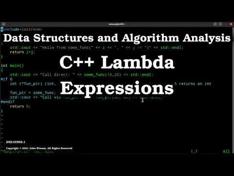 C++ Lambda Expression Basics