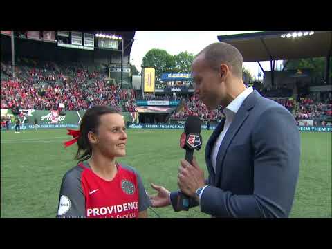 #NWSLPlayoffs | Hayley Raso, Portland Thorns FC | Postgame interview