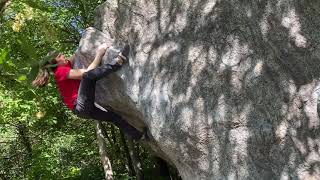 Video thumbnail of Burly, V7. Little Cottonwood Canyon