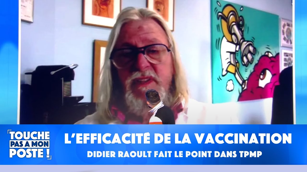 Le Professeur Didier Raoult fait le point sur l'efficacité de la vaccination dans TPMP !