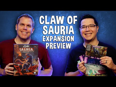 Claw of Sauria Expansion Preview - Cooperative Dinosaur Board Game
