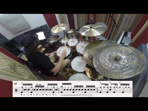 Horacio París - The Awakening Drum Transcription Extract