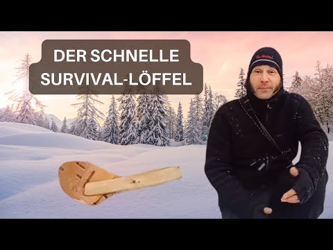 Bushcraft Löffel - Tom Wawerek . Wildnisschule Walk on the Wildside Lausitz