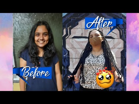 Box Braiding My Friend's Hair | Vlog #2 | Mellita Menezes