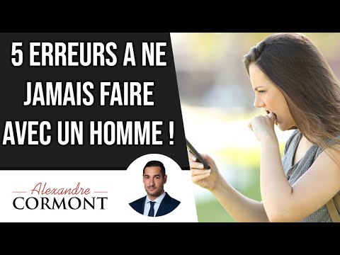 Les 5 erreurs à ne pas faire pour qu'il s'engage !