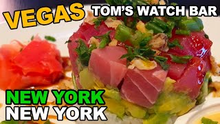 Snack Time at Tom's Watch Bar, New York New York Casino Las Vegas