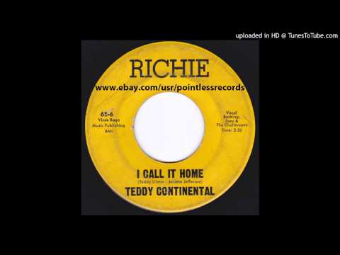 Teddy Continental - Find Someone - Richie - 1965 Northern Soul R&B 7" 45RPM Single - Wilmington DE