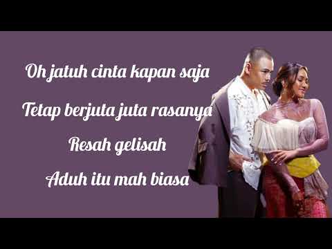 Marion Jola, Teza Sumendra - Jatuh Cinta (Lirik Lagu)