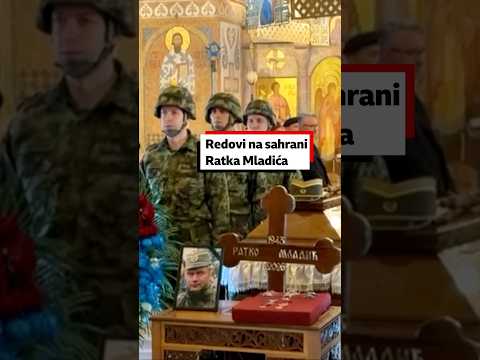 Redovi na sahrani Ratka Mladića | BBC News na srpskom