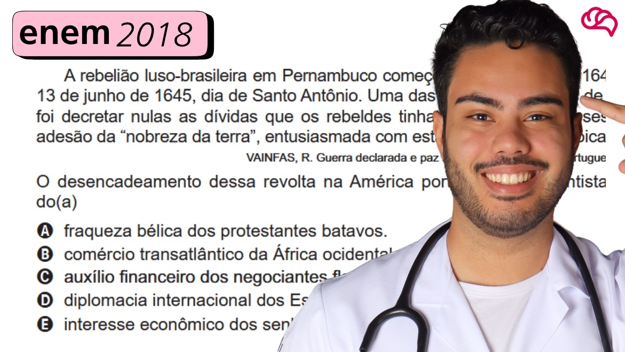 Resolução em Vídeo — Questão 59 ENEM 2018