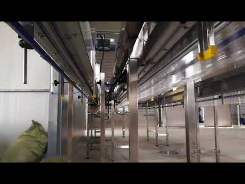 High speed air conveyors for PET bottles