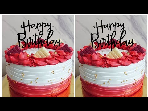 Happy Birthday Cake New Design #pranshulcakes #cake #cakedesign