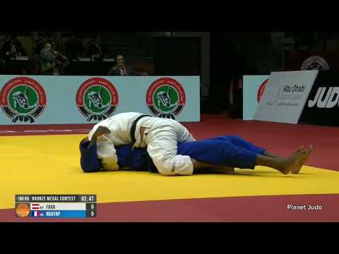 Aaron FARA 🇦🇹 🆚️ Marc Francois NGAYAP 🇨🇵 | схватка забронзу /-100кг | Большой Шлем Абу-Даби 2023