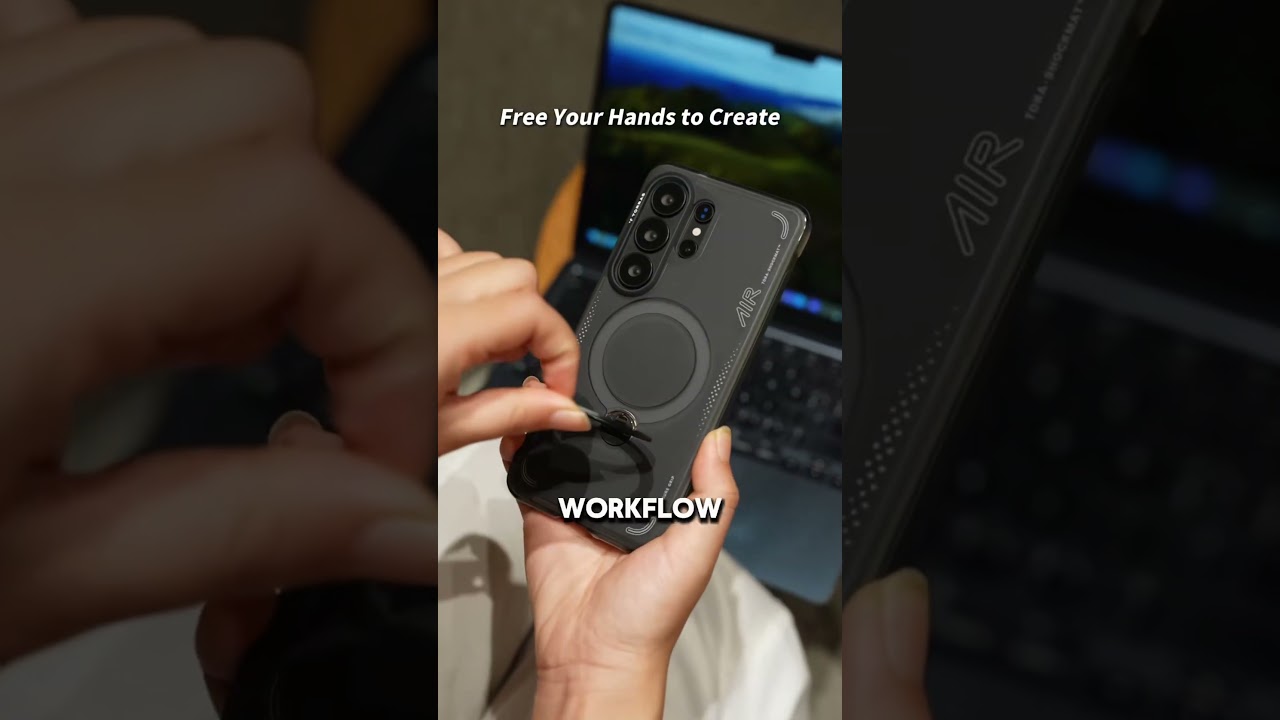 The ONLY Case You Need! 📱 360° Rotating Stand & Super Strong Magnetism #samsung