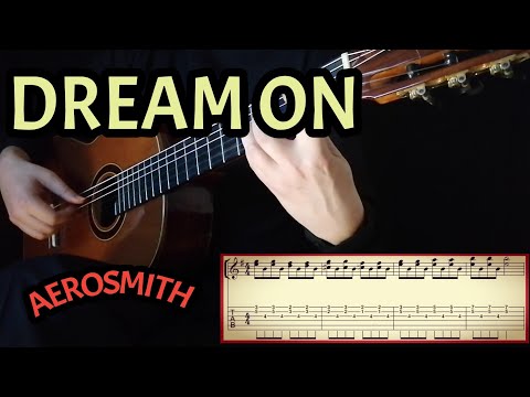 DREAM ON / Fingerstyle Classical Guitar Cover