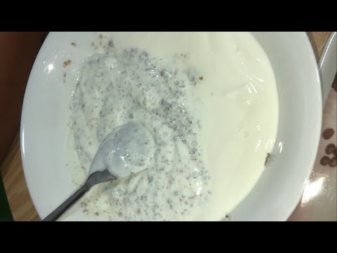 😋👌🏽 Burkina: This fermented cow milk with millet smoothie looks delicious #Burkina