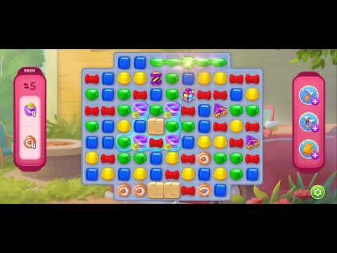 Homescapes level 9820 No boosters Super Hard level