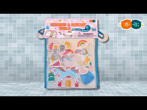 BATH STKRS UNICORN FANTASY
