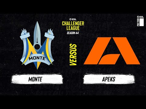 Monte vs. Apeks - Map 2 [Ancient] - ESL Challenger League S44 - UB - EU