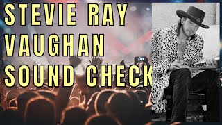 Video thumbnail of "Stevie Ray Vaughan - Best Guitar Player - Sound Check - What?!"