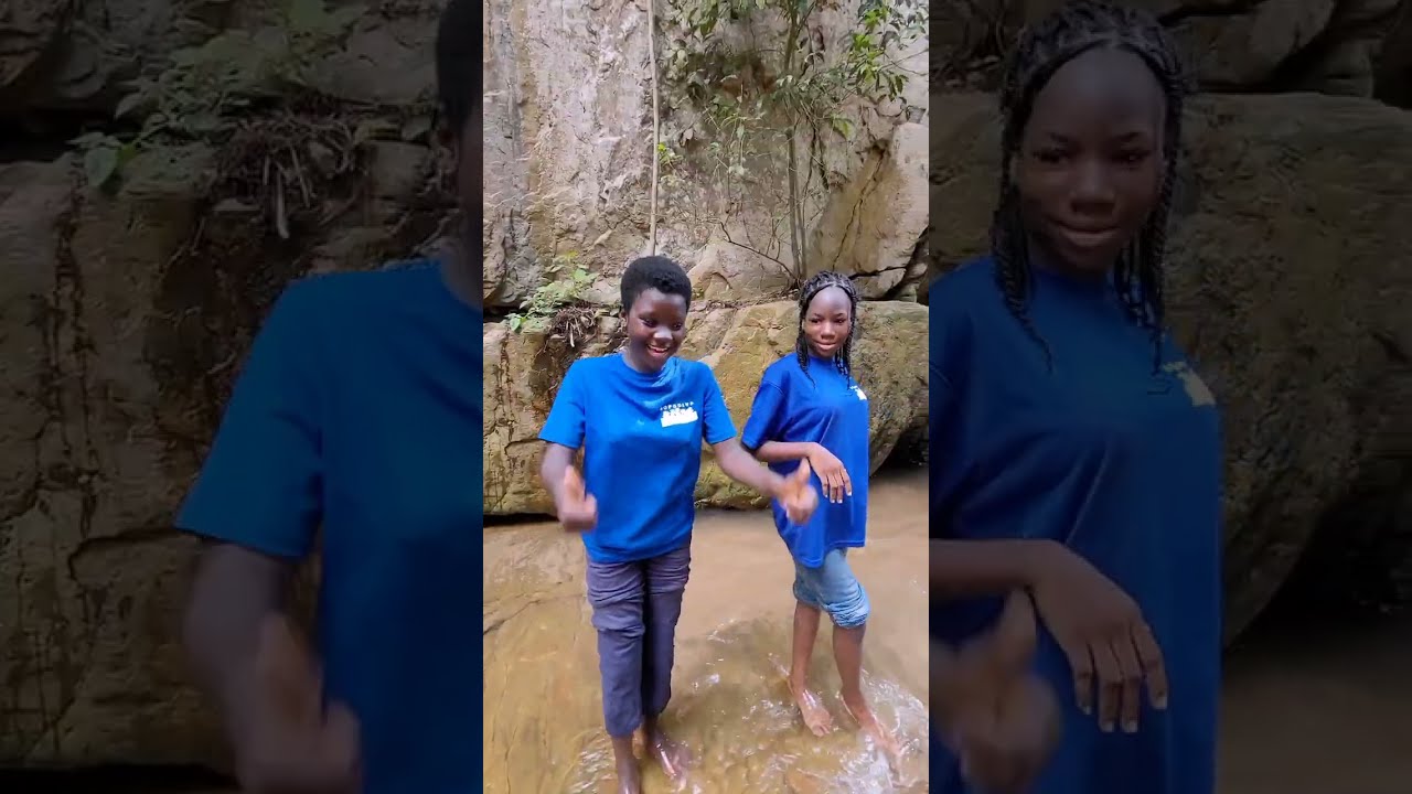 Visite de nos vacanciers de la 2e session du Programme Vacances 2023 de Sopodiva à la cascade