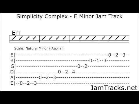 Simplicity Complex - E Minor