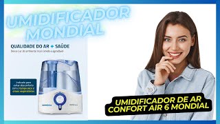 Umidificador de Ar Comfort Air 6 da Mondial:  Review Completo |  Achados da Amazon.