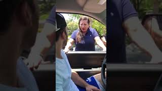 Karen put me under citizens arrest for parking too close… (parts 4-6) #shorts