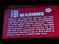 20th Century Fox FBI Warning Screen