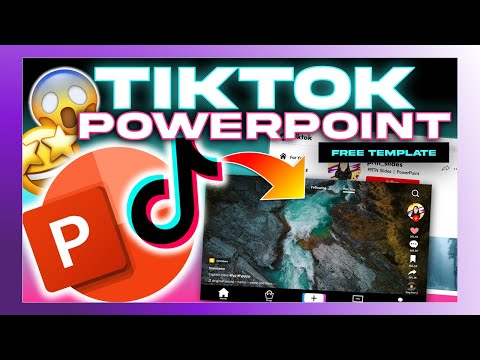 FREE TIKTOK Inspired PowerPoint Template | NO PASSWORD!