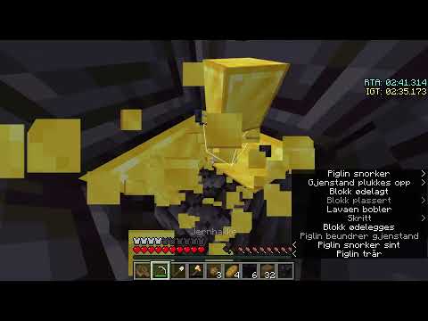 6:17 choke (Blind, Stronghold and End enter world record)