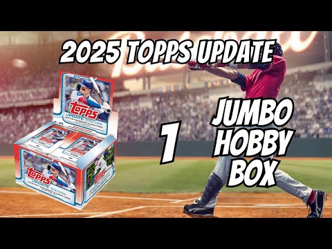 3 RELICS & 2 AUTOS!!! 2025 TOPPS UPDATE JUMBO HOBBY | 🔥Black Holo Foil /10! 🔥