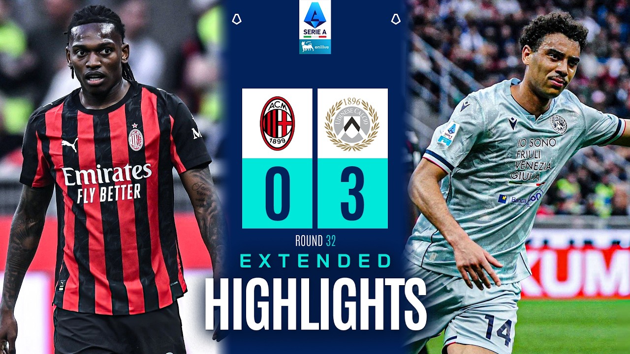 MAXI SINTESI MILAN-UDINESE 0-3 | EXTENDED HIGHLIGHTS | SERIE A ENILIVE 2025/26