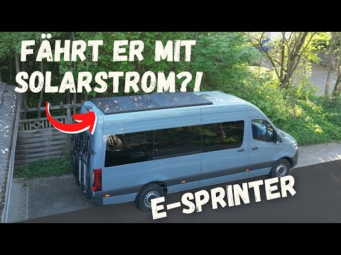 Elektrik-Setup im e-Sprinter Campervan | Kann er sich SELBST LADEN?
