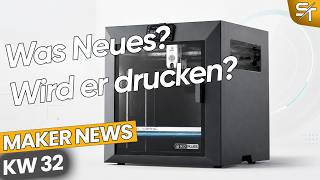 Maker News: QIDI Plus5, Pika-Scanner, Patente