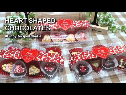 Heart Shaped Chocolates Recipe | How to Make Chocolates for Valentines' Day