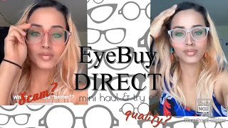EyeBuyDirect: Prescription Glasses Review & Try On | Quality & Pricing | Should You Buy here?