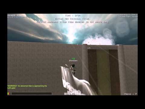 Colossal Titan one-shot [12 sec] - Attack on Titan Tribute Game